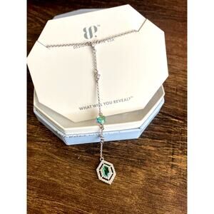 Bomb Party RBP5495 Bold Attitude Lab Created Lime Ombre Crystal Rhodium Plating